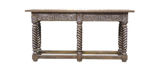 Spanish Baroque 2-Drawer Console Table