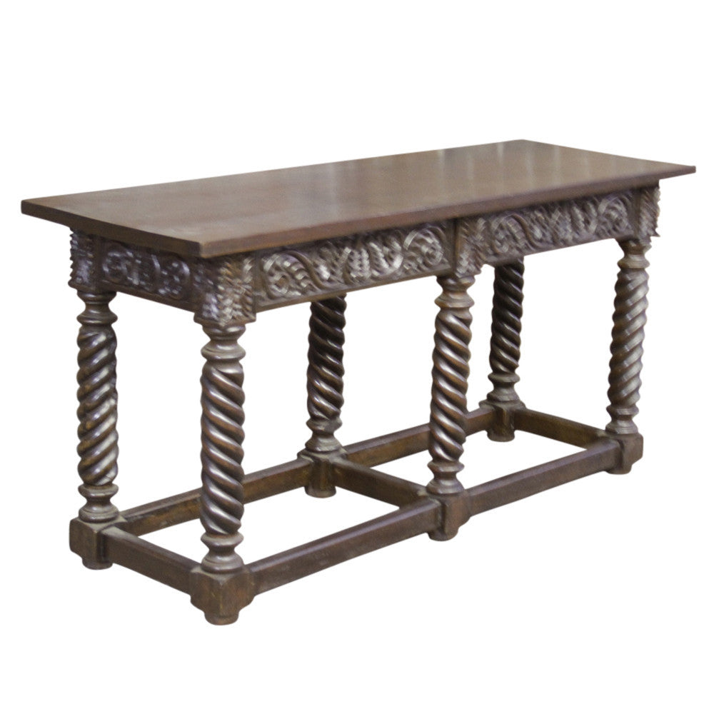 Spanish Baroque 2-Drawer Console Table