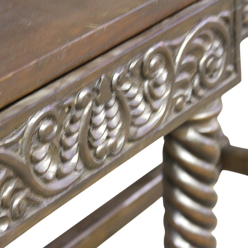 Spanish Baroque 2-Drawer Console Table