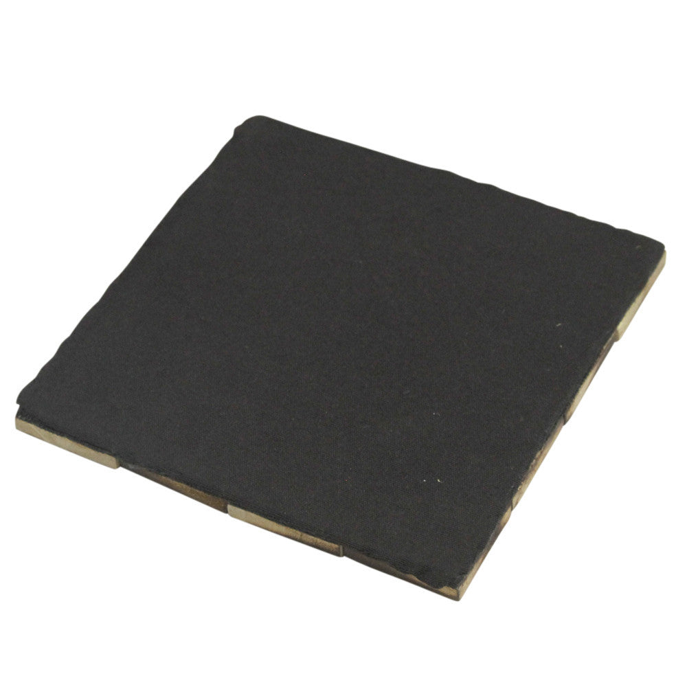 Striped Patterned Coconut Shell Coasters