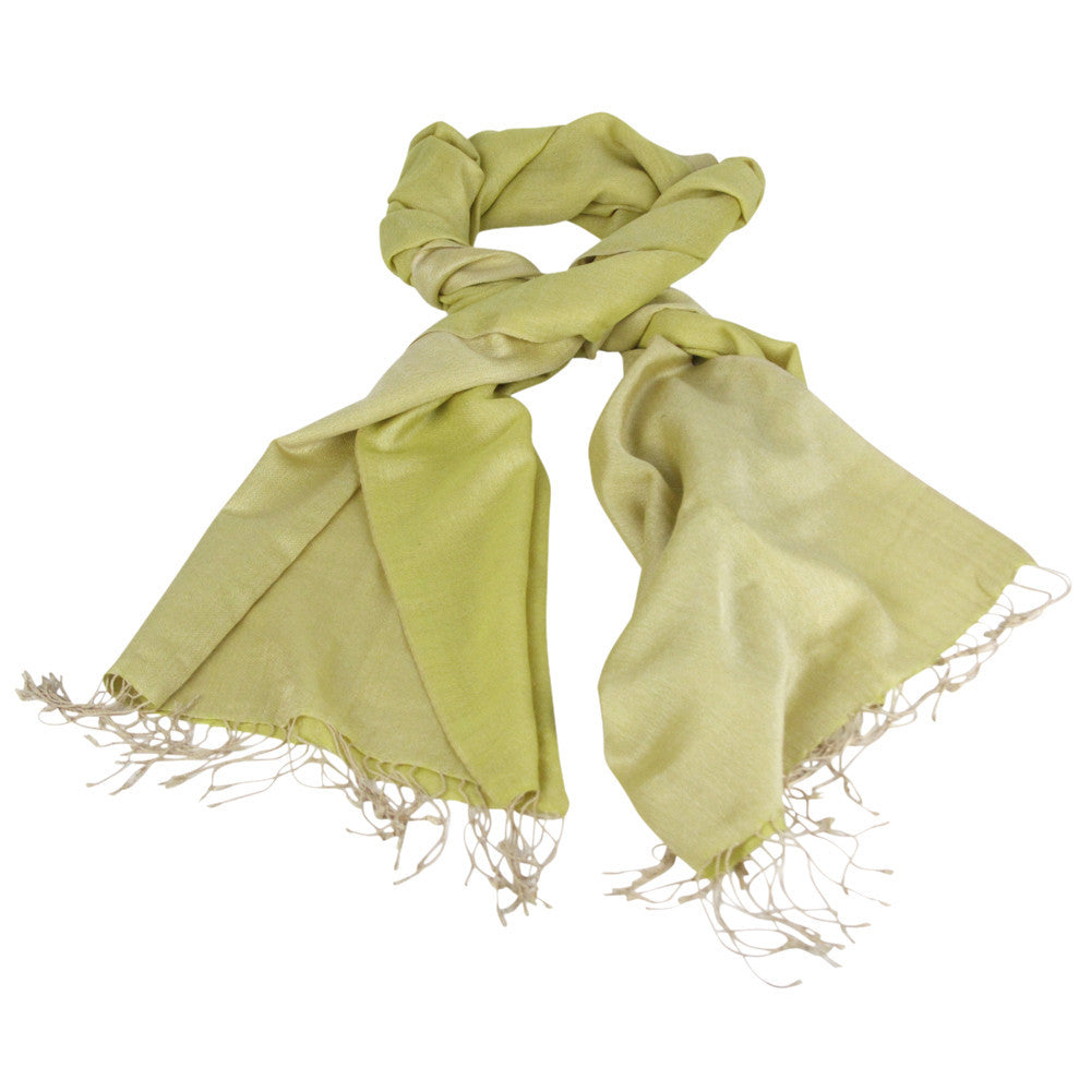 Gilded Lime Pashmin Woolen Shawl