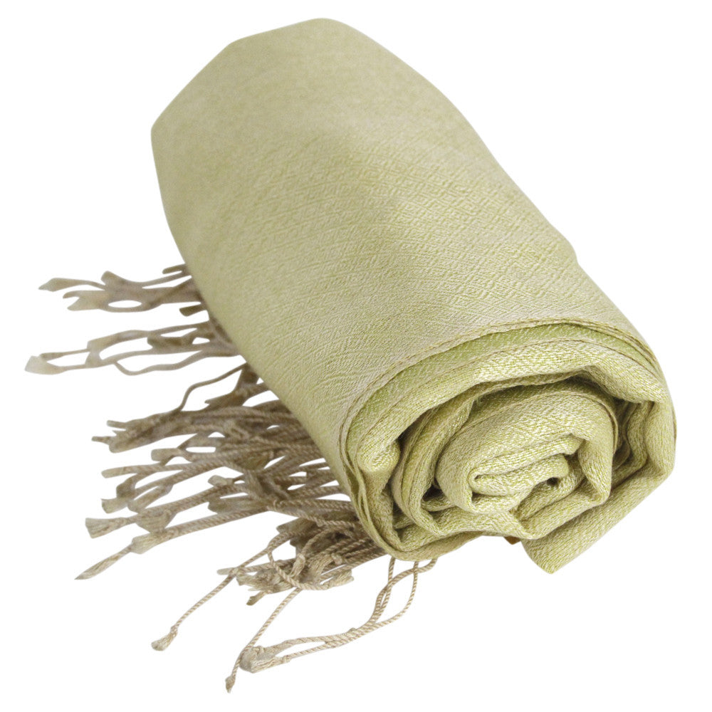 Gilded Lime Pashmin Woolen Shawl