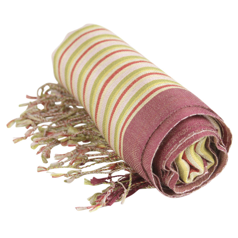 Striped Pashmin Woolen Shawl