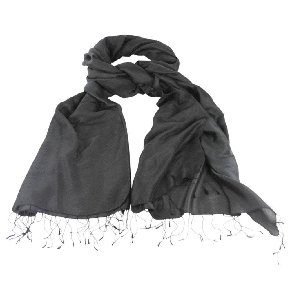 Ebony Pashmin Woolen Shawl