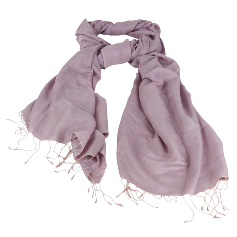 Lavender Pashmin Woolen Shawl