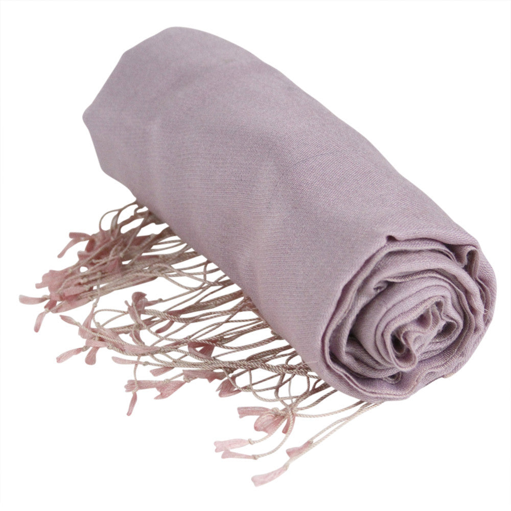 Lavender Pashmin Woolen Shawl