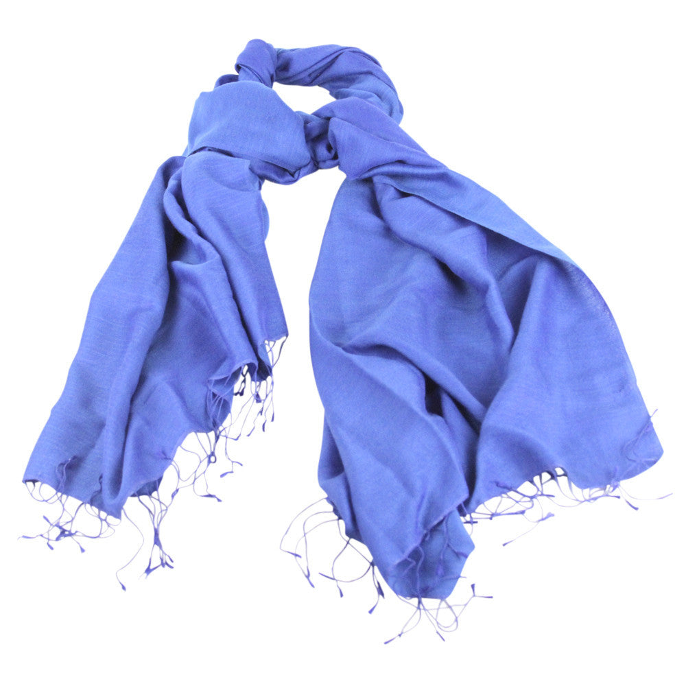 Royal Blue Pashmin Woolen Shawl