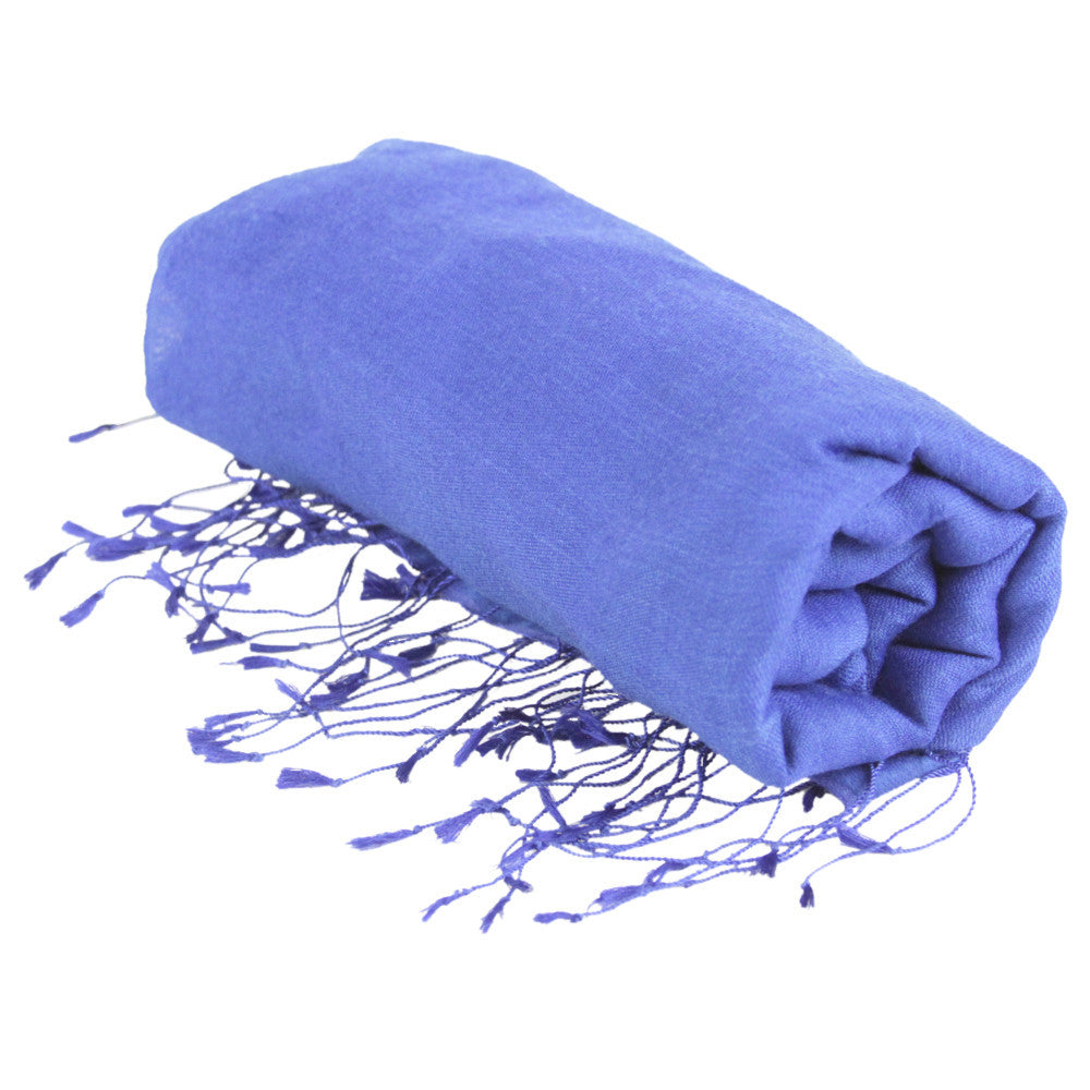 Royal Blue Pashmin Woolen Shawl