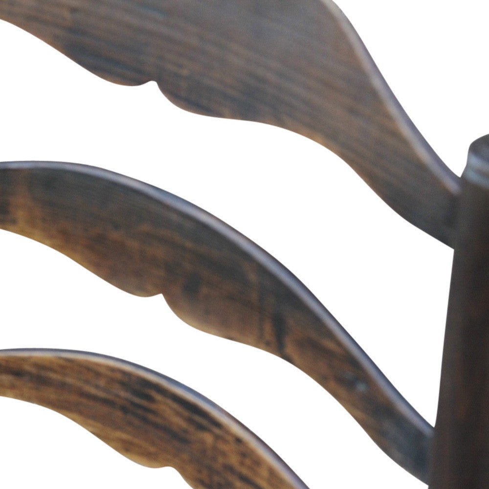 English Ladderback Suzani Arm Chair
