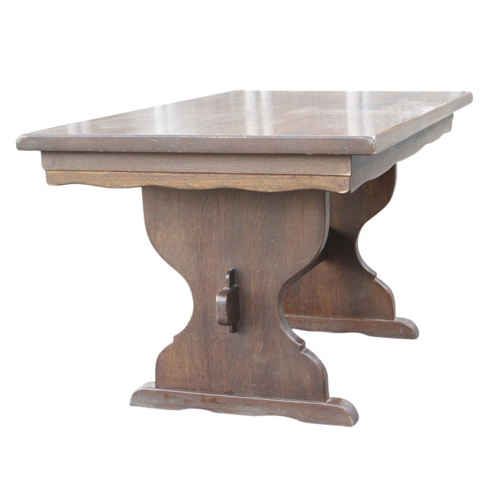 Farmhouse Trestle Dining Table