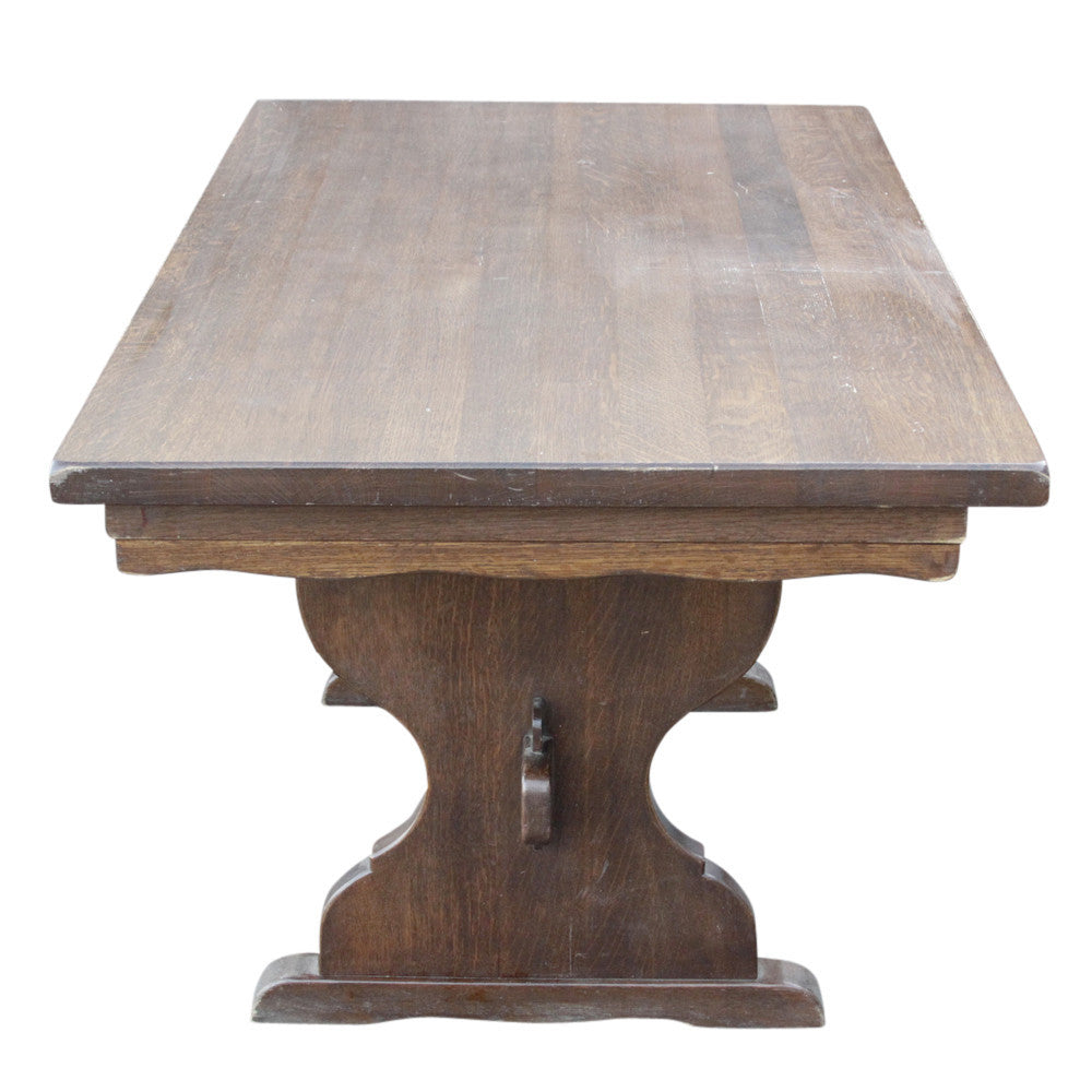 Farmhouse Trestle Dining Table