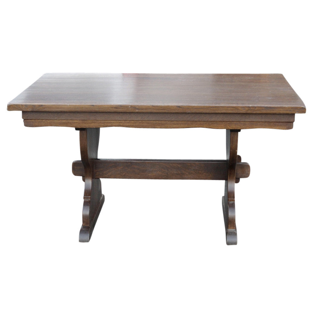 Farmhouse Trestle Dining Table