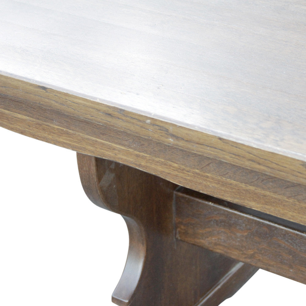 Farmhouse Trestle Dining Table