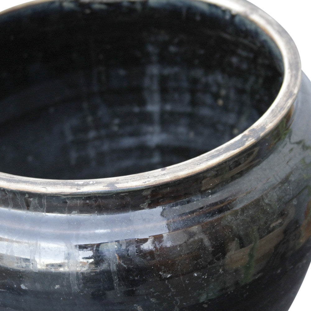 Antique Brown Martaban Vase
