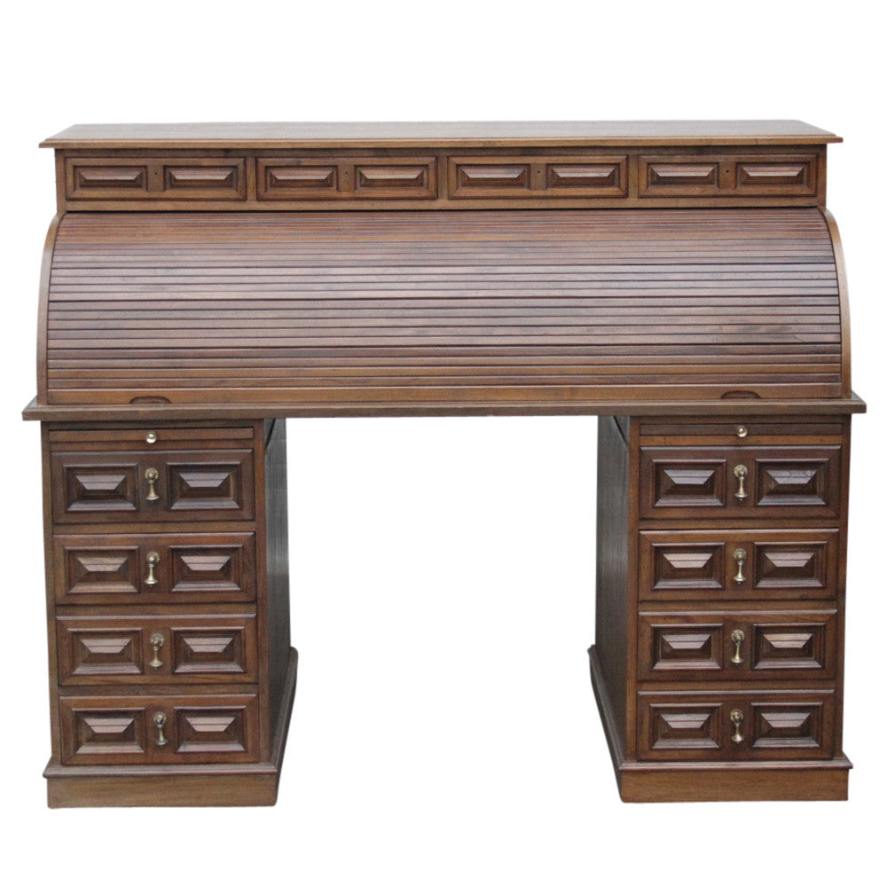 Spanish Colonial Roll Top Desk