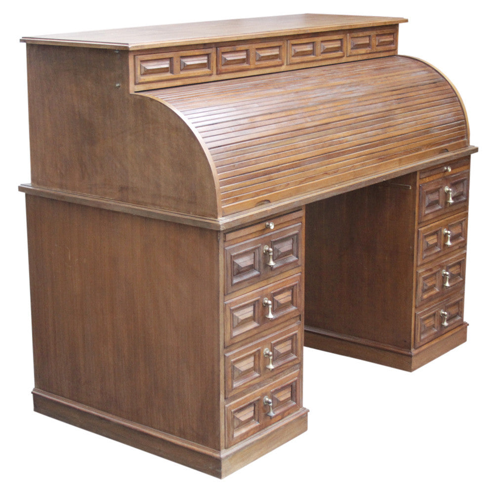 Spanish Colonial Roll Top Desk