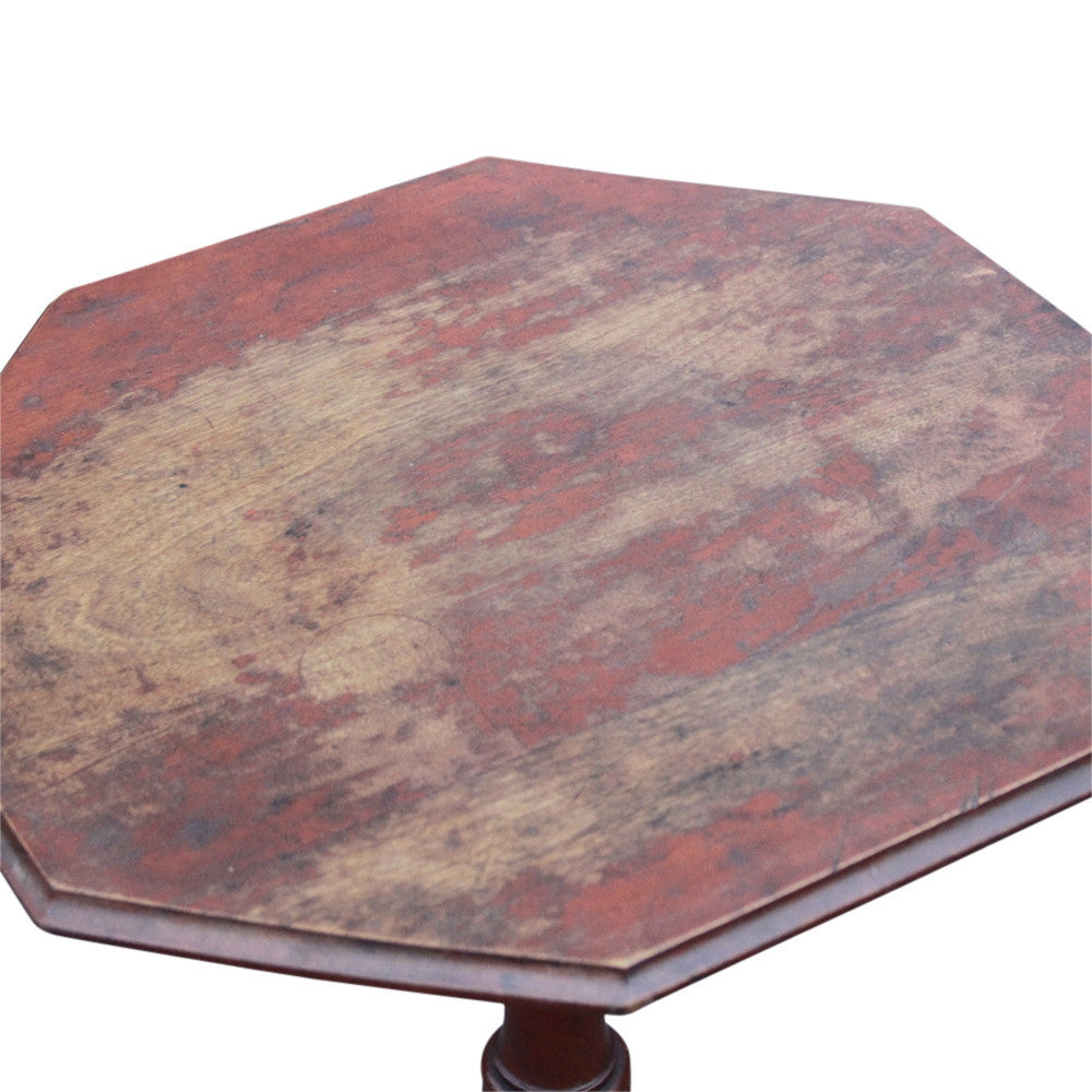 Early 20th Century Country Tilt Top Table