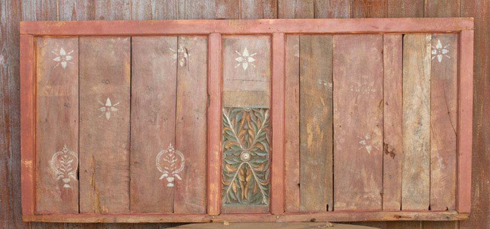 Bali Painted Architectural Panel