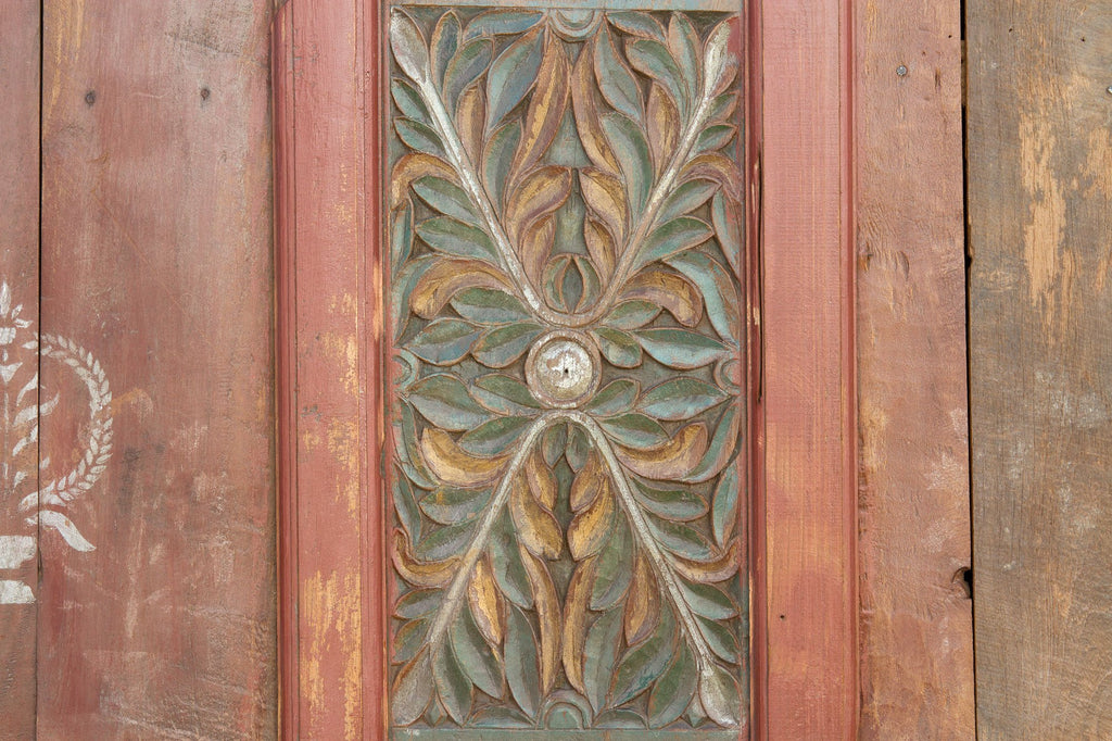 Bali Painted Architectural Panel