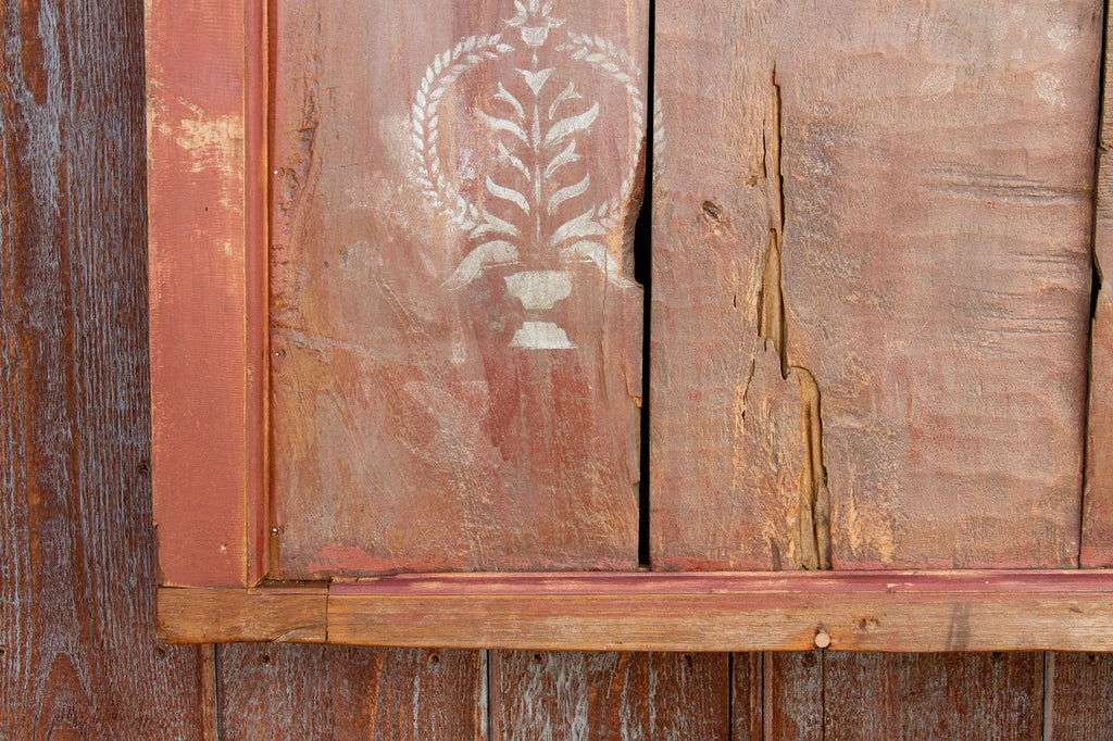 Bali Painted Architectural Panel