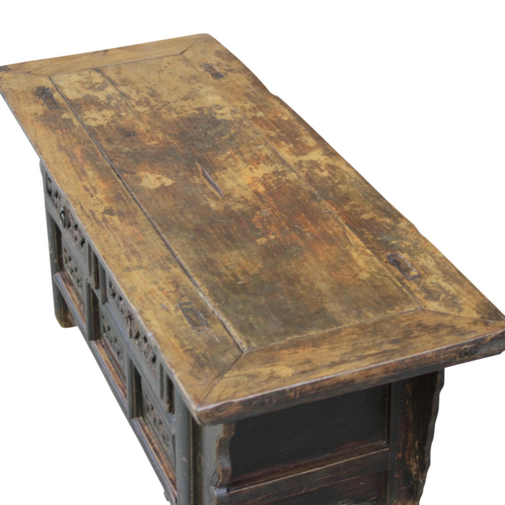 Antique Carved Chinese Coffee Table