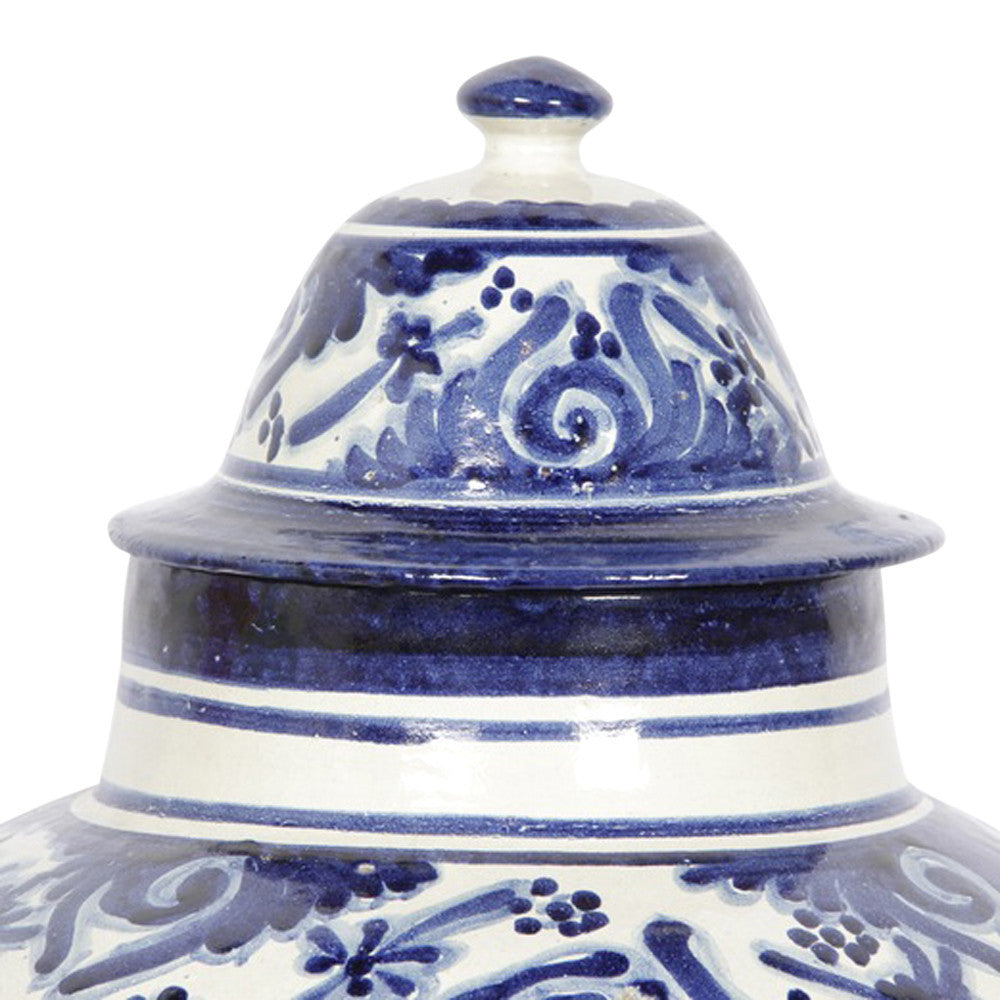 Gorgeous Large Talavera Urn