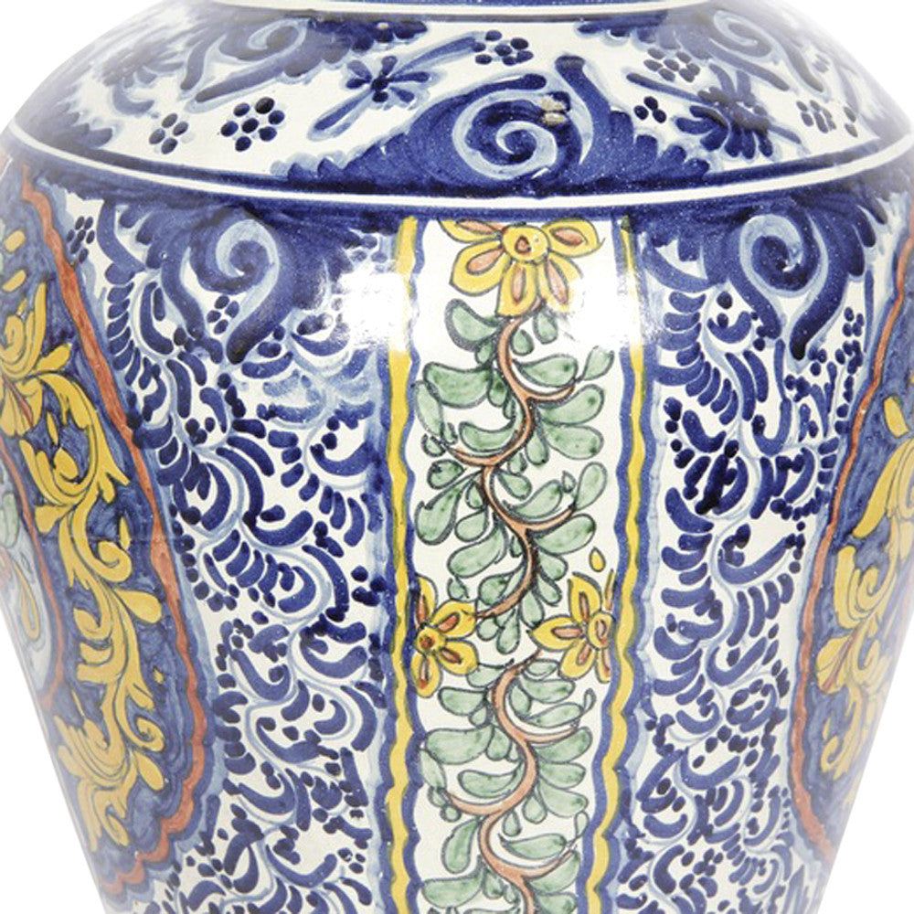 Gorgeous Large Talavera Urn