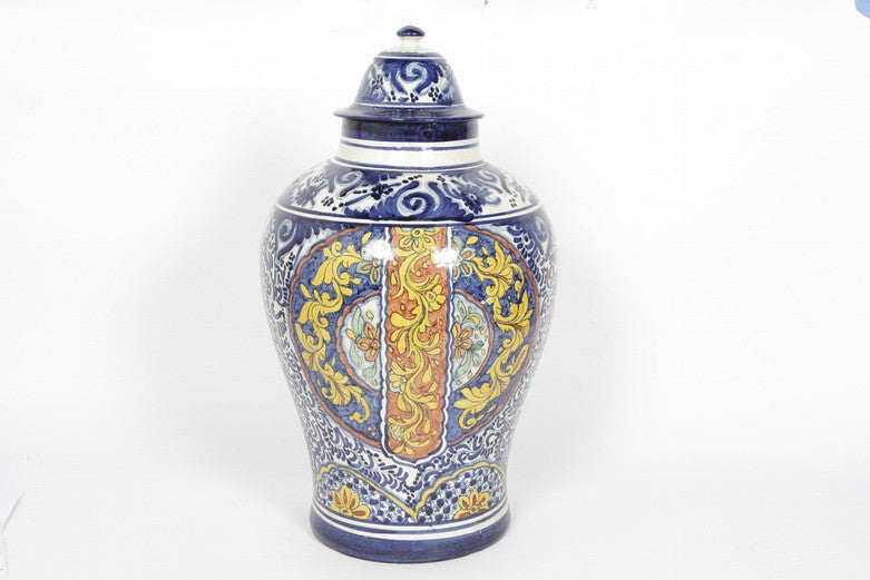 Gorgeous Large Talavera Urn