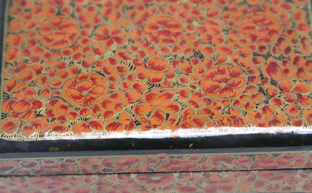 Petite Ravi Kashmiri Hand Painted Box