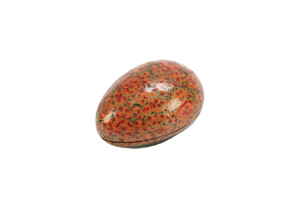 Ravi Egg Kashmiri Hand Painted Box