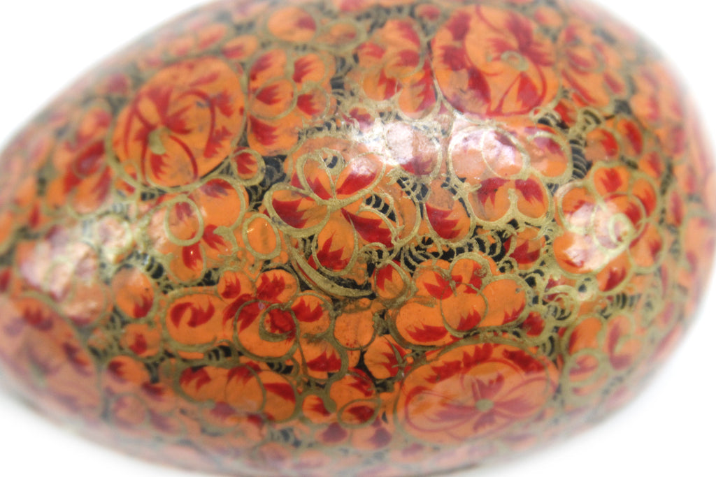 Ravi Egg Kashmiri Hand Painted Box