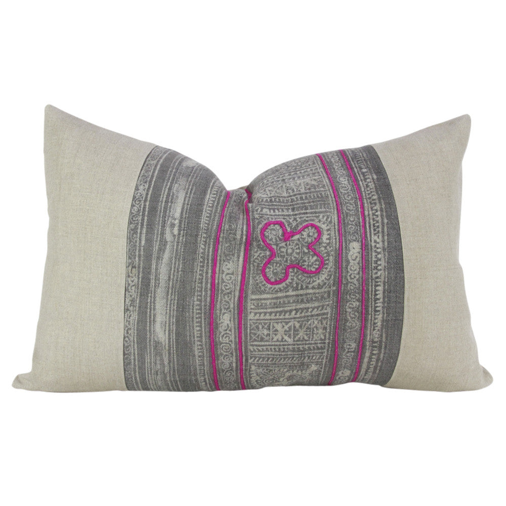 Ash Lumbar Batik Linen III