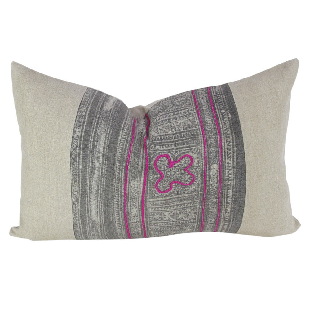 Ash Lumbar Batik Linen III