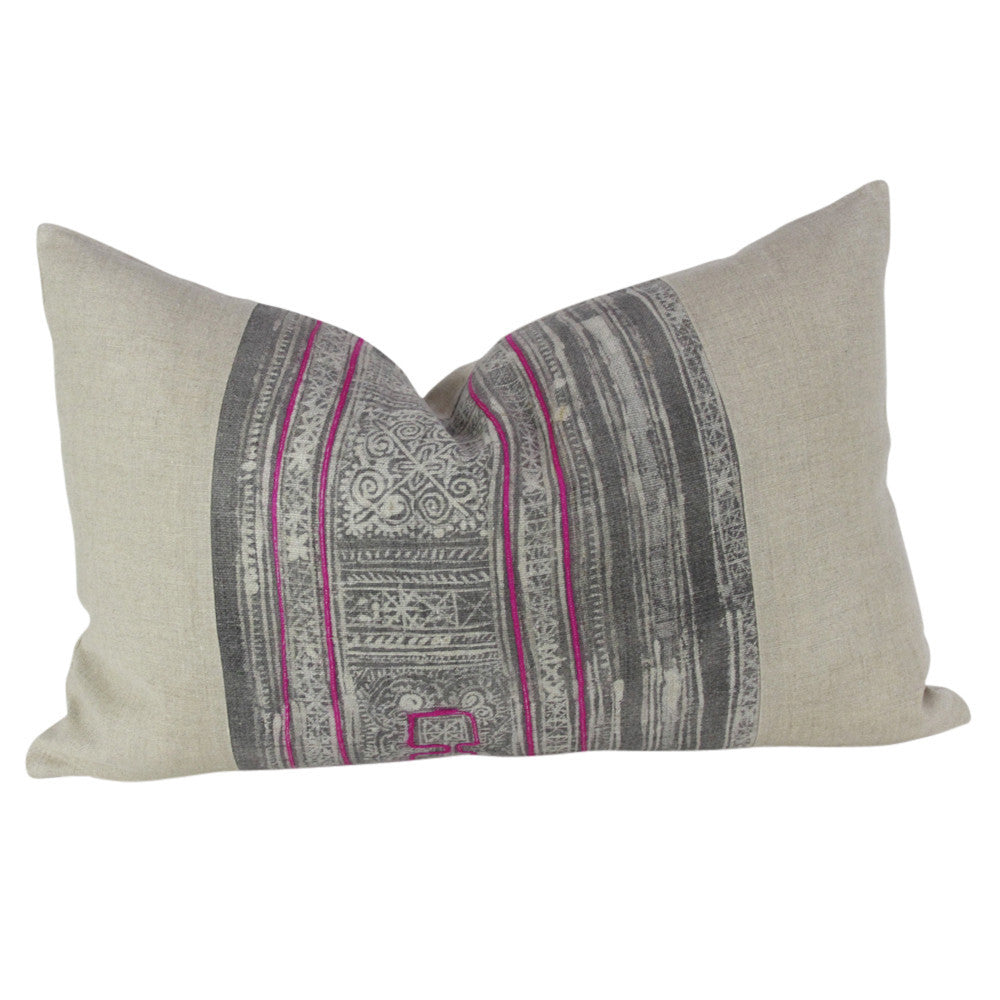 Ash Lumbar Batik Linen IV