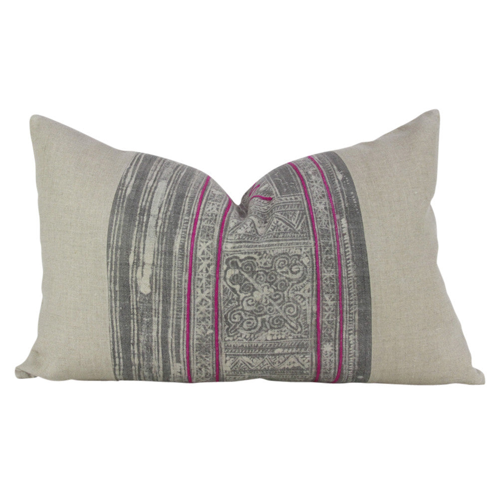 Ash Lumbar Batik Linen V