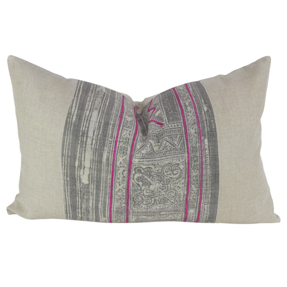 Ash Lumbar Batik Linen V