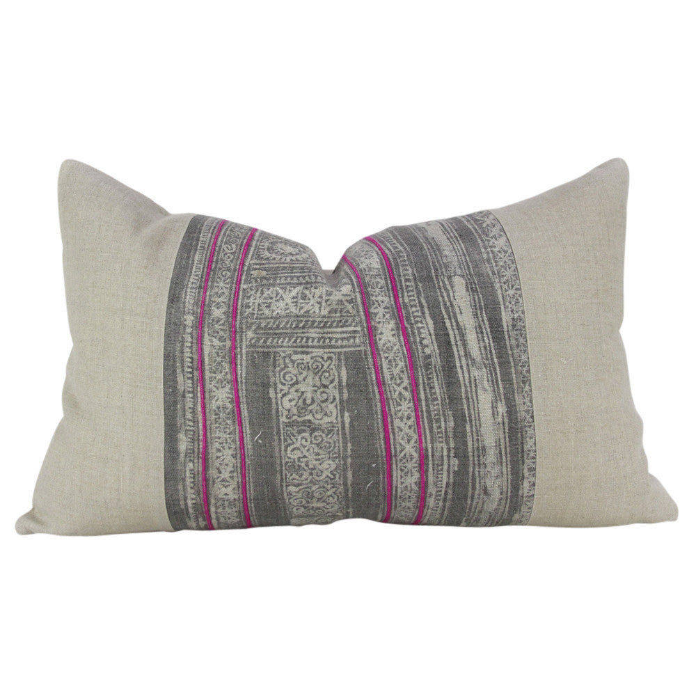 Ash Lumbar Batik Linen VII