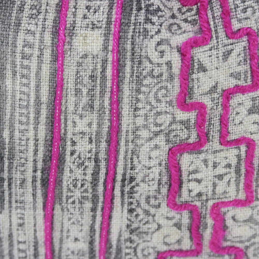 Ash Lumbar Batik Linen IX