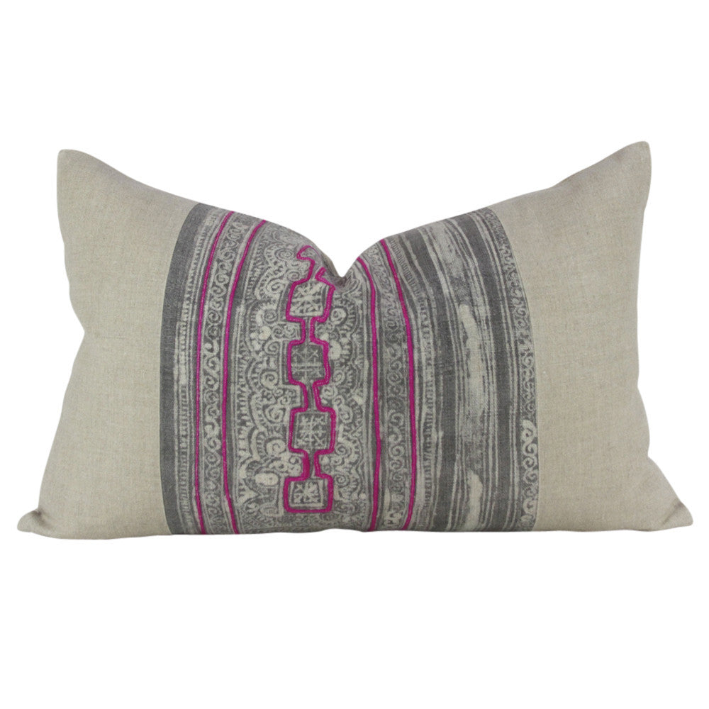 Ash Lumbar Batik Linen X