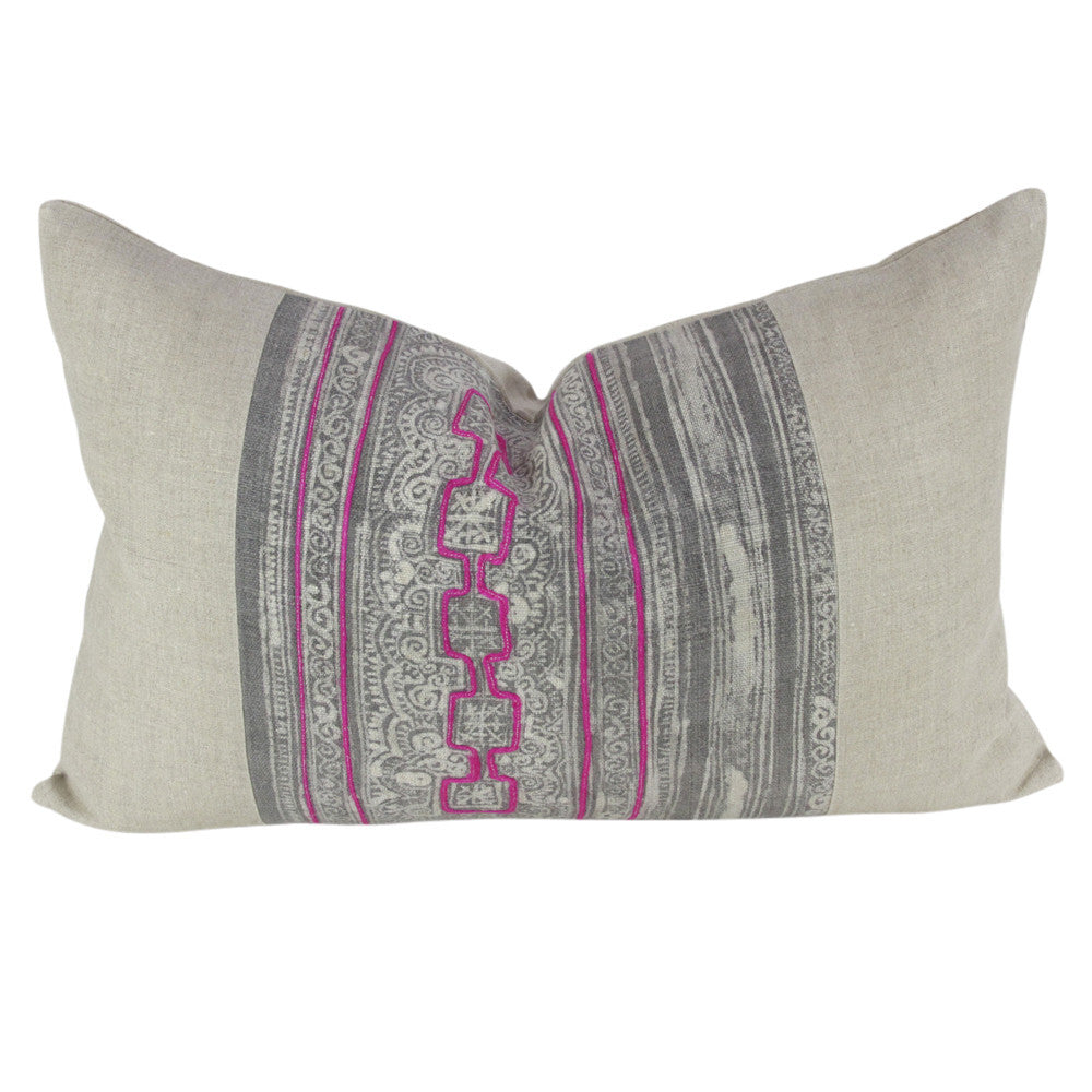 Ash Lumbar Batik Linen X