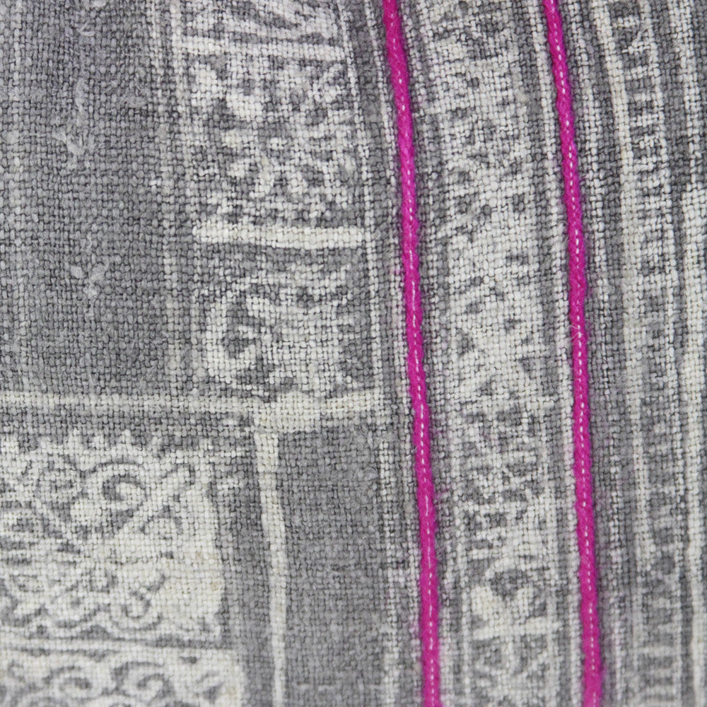 Ash Lumbar Batik Linen XI