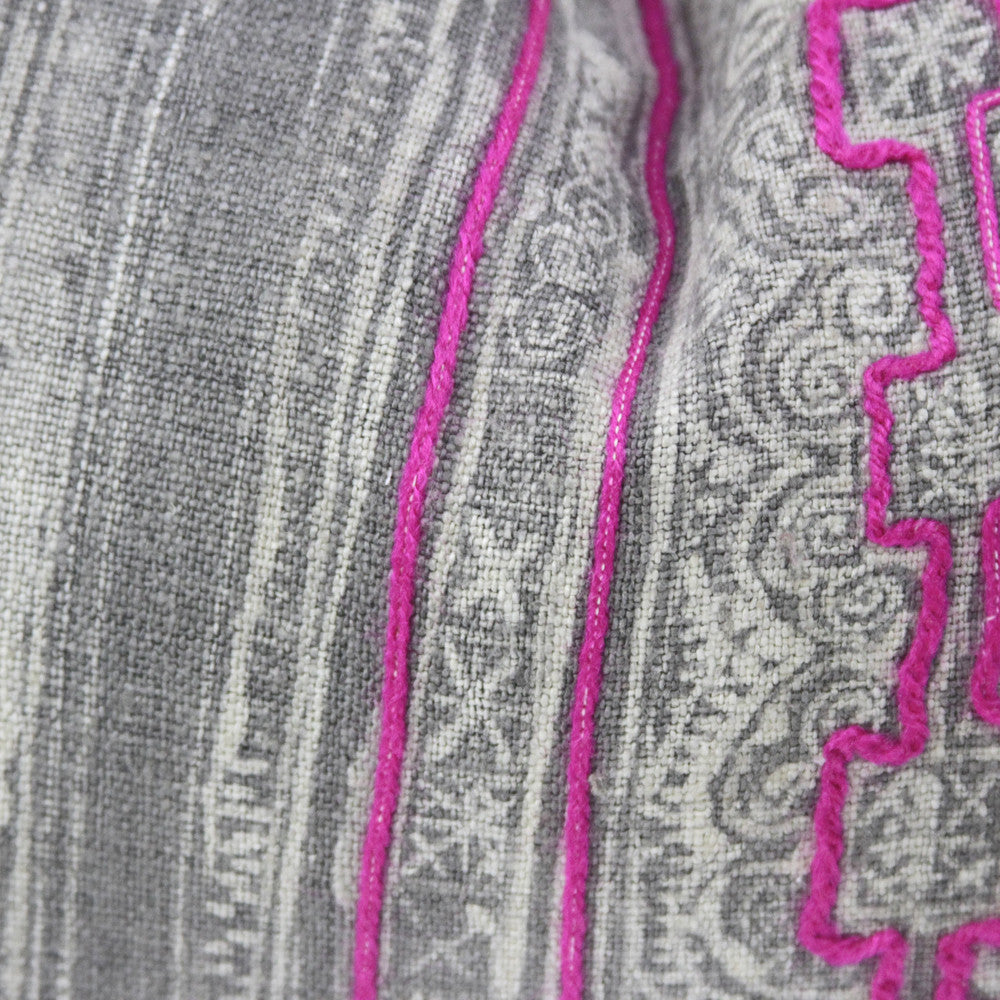 Ash Lumbar Batik Linen XIII