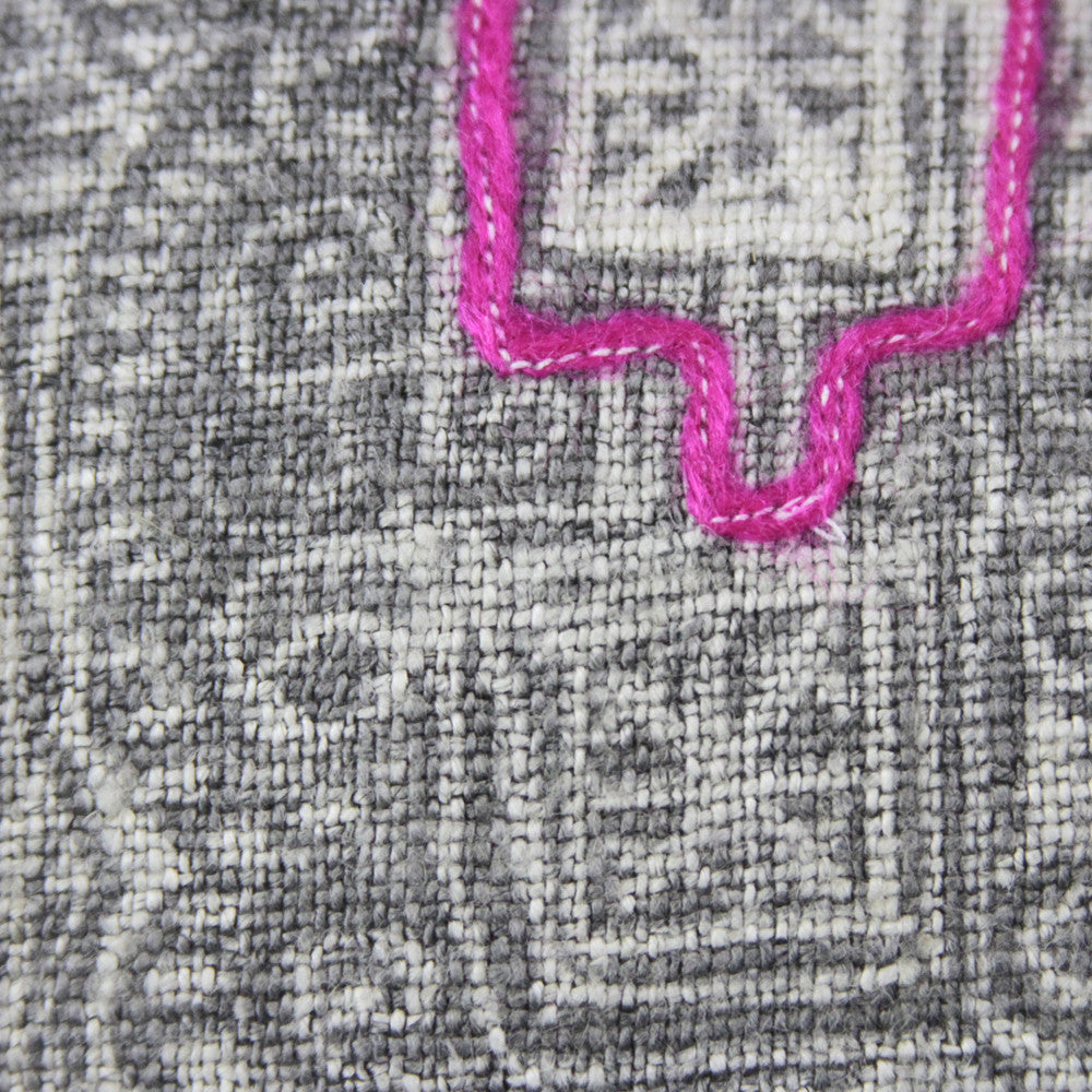 Ash Lumbar Batik Linen XIV