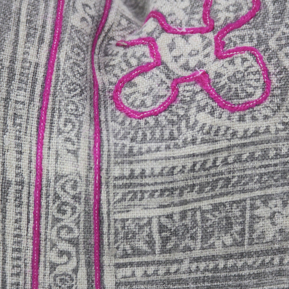 Ash Lumbar Batik Linen XV