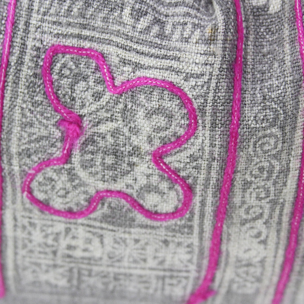 Ash Lumbar Batik Linen XVI