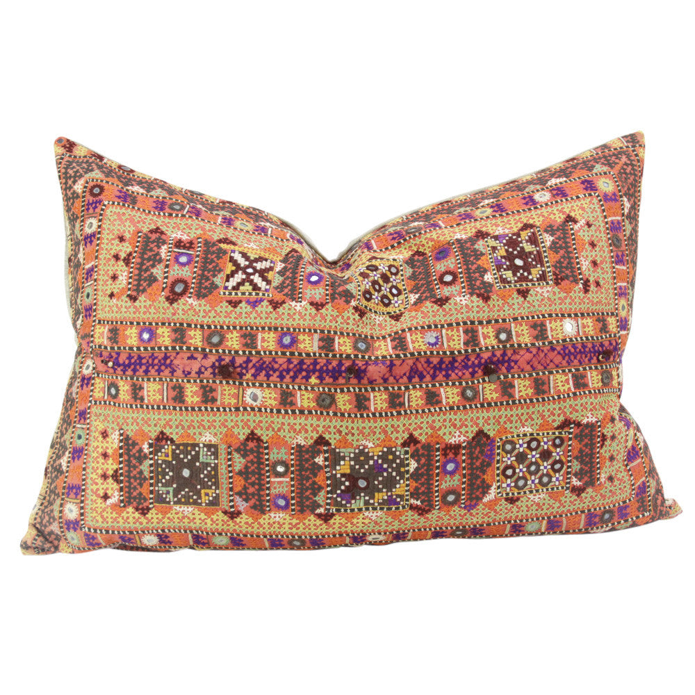 Lumbar Antique Reshmi Sutra Pillow