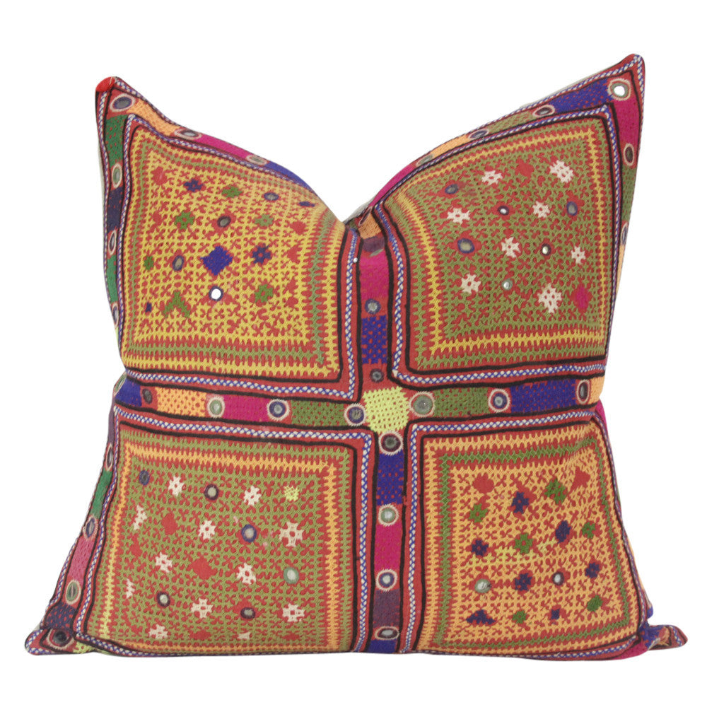 Antique Ravi Reshmi Sutra Pillow
