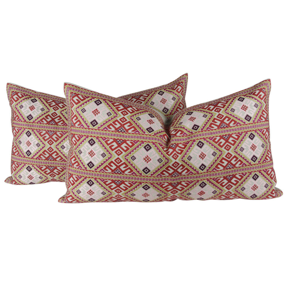 Swati Tribal Multicolor Pillow