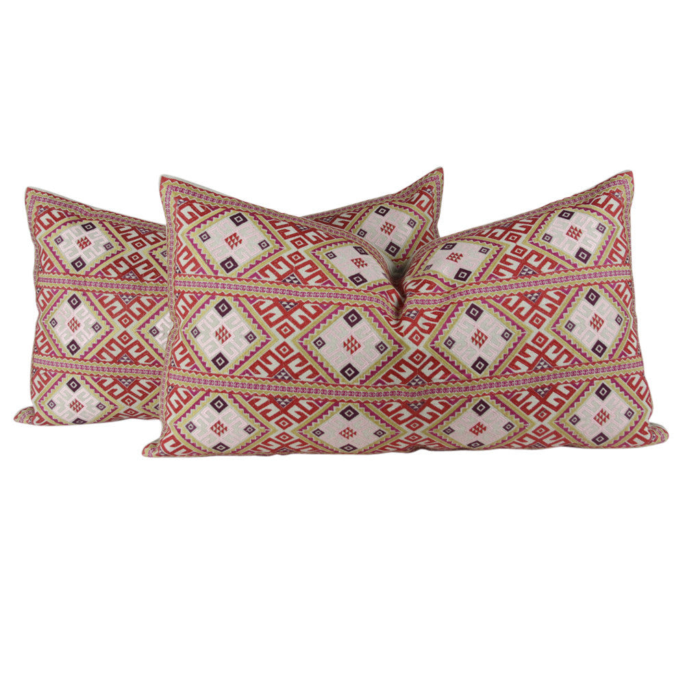 Swati Tribal Multicolor Pillow