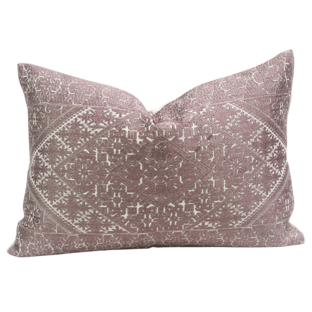 Swati Lavanda Brocade Pillow